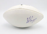 Sterling Sharpe Autographed White Panel Wilson NFL Football -- GB Packers JSA COA