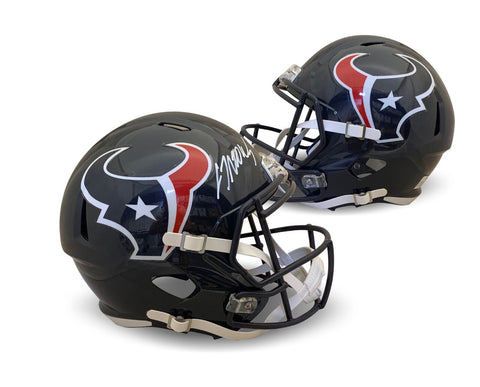 CJ Stroud Autographed Houston Texans Football Full Size Replica Helmet Fanatics