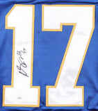 Davante Adams Signed Los Angeles Rams Jersey (JSA) 6x Pro Bowl Wide Receiver