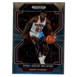 Dominique Wilkins Autographed 2022 Smear Prizm #14 Trading Card Beckett 54114