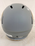 BRIAN URLACHER "HOF 18" SIGNED CHICAGO BEARS SLATE SPEED REPLICA HELMET BECKETT