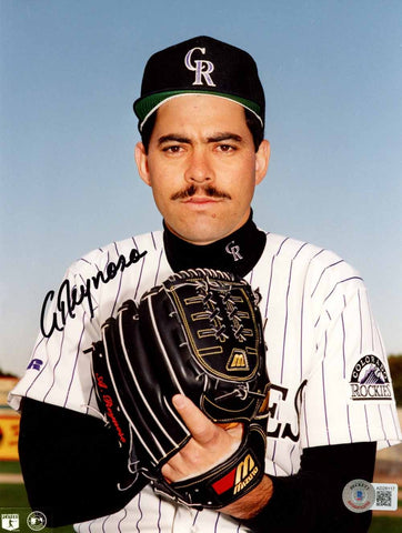 Armando Reynoso Autographed Colorado Rockies 8x10 Photo Beckett 50402