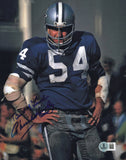Chuck Howley Autographed 8x10 Photo Cowboys "Best of Luck" Beckett QR #BS12798