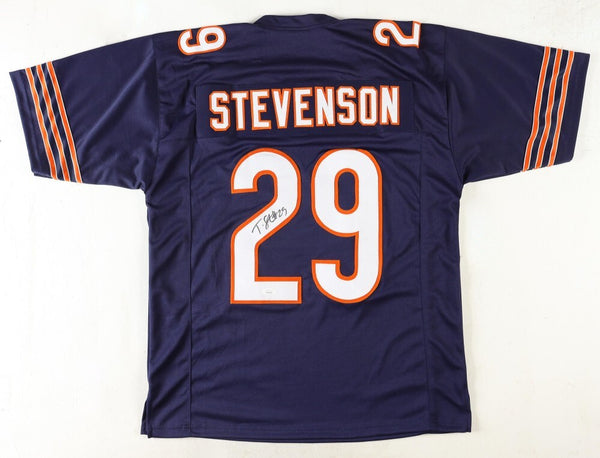 Tyrique Stevenson Signed Bears Jersey (JSA) Chicago 2023 2nd Round Pick/ Def Bck