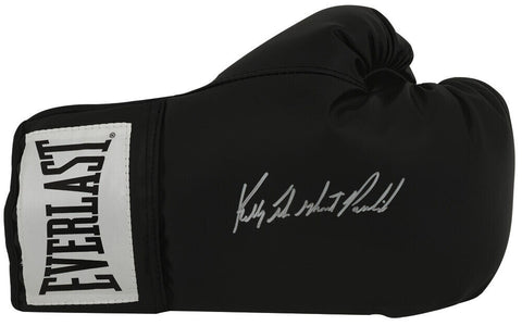 Kelly Pavlik Signed Everlast Black Boxing Glove w/The Ghost - (SCHWARTZ COA)