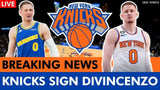 Donte DiVincenzo Signed New York Knicks Jersey (Beckett) 2021 NBA Champion Bucks
