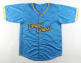 Jacob Misiorowski Signed Milwaukee Brewers Brew Crew City Connect Jersey (Prova)