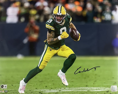 CHRISTIAN WATSON - Green Bay Packers - Signed 16x20 Photo AUTO #2 - BAS