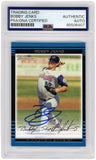 Bobby Jenks Signed Angels 2002 Bowman RC Baseball Card #400 - (PSA Encapsulated)