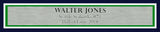 WALTER JONES AUTOGRAPHED FRAMED 16X20 PHOTO SEATTLE SEAHAWKS MCS HOLO 200381