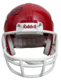 Tony Gonzalez HOF Signed/Autographed Chiefs Mini Football Helmet Beckett 213359