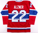 Karl Alzner Signed Montreal Canadiens Jersey (Beckett COA) 1st Round Pick 2007