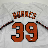 Autographed/Signed Corbin Burnes Baltimore White Jersey Beckett BAS COA