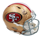 John Taylor Signed San Francisco 49ers Speed Authentic NFL Helmet
