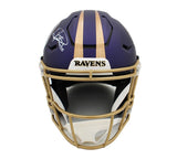 Derrick Henry Signed Baltimore Ravens Speed Flex Authentic Alternate 24 Helmet