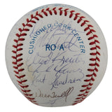 1992 Tigers (26) Anderson, Trammell, Fielder +23 Signed Baseball BAS #AB92933