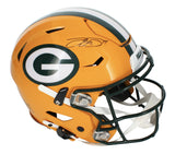 Jayden Reed Autographed Green Bay Packers Speedflex Helmet Beckett