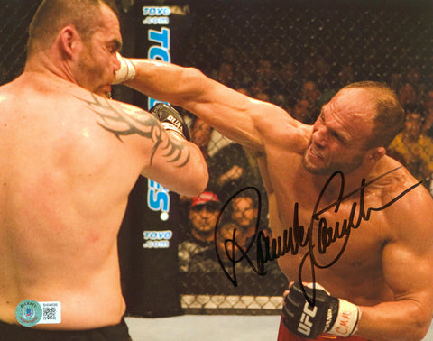 Randy Couture UFC Authentic Signed 8x10 Photo Autographed BAS #BH049588