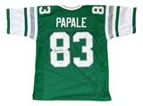 Vince Papale Philadelphia Signed Green Football Jersey BAS
