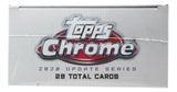 2020 Topps Chrome Baseball Card Update Series Mega Box