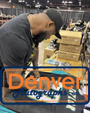 Fred Taylor Autographed/Signed Pro Style Jersey Black Insc. Beckett 40943