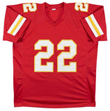 Trent McDuffie Authentic Signed Red Pro Style Jersey Autographed BAS Witnessed 2