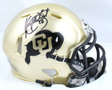 Kordell Stewart Autographed Colorado Speed Mini Helmet - Beckett W Hologram