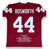 Brian Bosworth Autographed SIGNED Jersey - Stat - Beckett Authenticated
