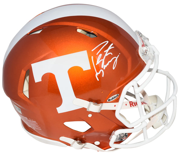 PEYTON MANNING SIGNED TENNESSEE VOLUNTEERS FLASH AUTHENTIC SPEED HELMET FANATICS