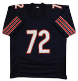 William Perry Authentic Signed Navy Pro Style Jersey Autographed JSA Witness