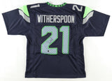 Devon Witherspoon Signed Seattle Seahawks Jersey (Beckett) 2023 1st Round Pck DB