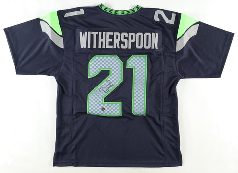 Devon Witherspoon Signed Seattle Seahawks Jersey (Beckett) 2023 1st Round Pck DB