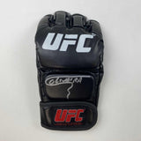 Autographed/Signed Charles Oliveira UFC MMA Black Glove Beckett BAS COA