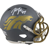 John Lynch Autographed Tampa Bay Buccaneers Slate Mini Helmet Beckett 49981