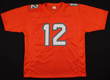 Bob Griese Signed Dolphins Jersey (JSA COA) / 2xSuper Bowl Champion (VII & VIII)