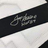 Autographed/Signed Mean Joe Greene HOF 87 Pittsburgh White Jersey JSA COA