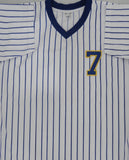 Brewers 82 AL Champ DON MONEY Signed Custom Replica Pinstripe Jersey AUTO - JSA