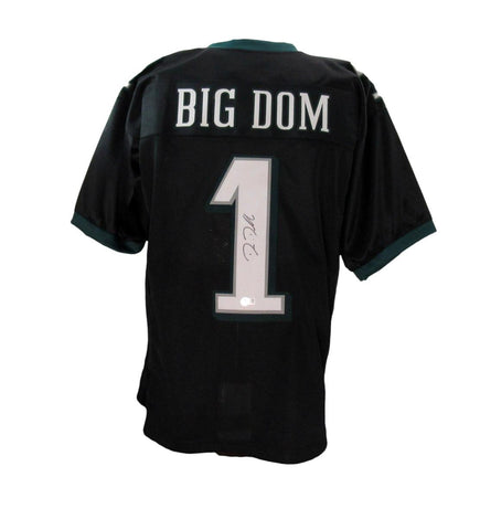 Big Dom DiSandro Signed/Autographed Custom Football Jersey Eagles Beckett 192787