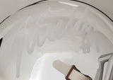 JUSTIN FIELDS AUTOGRAPHED OHIO STATE CHROME SPEED MINI HELMET BECKETT 189798