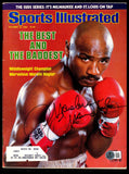 Marvelous Marvin Hagler Autographed Sports Illustrated Magazine Beckett BM37206