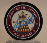 Cale Makar Authographed 2022 Conn Smythe Trophy Puck