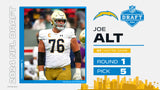 Joe Alt Signed Notre Dame Fighting Irish Jersey (Beckett) #5 Pick 2024 NFL Draft