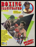 Arguello, Holmes & Cooney Autographed Boxing Illustrated Magazine Beckett