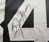 OAKLAND RAIDERS BO JACKSON AUTOGRAPHED FRAMED BLACK JERSEY BECKETT BAS 200915