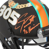 Autographed Gino Torretta Miami Mini Helmet