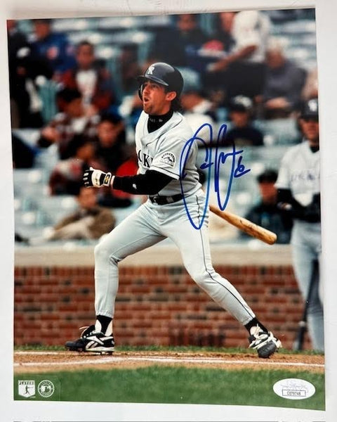 Jason Bates Autographed 8x10 Photo -- Colorado Rockies | JSA COA