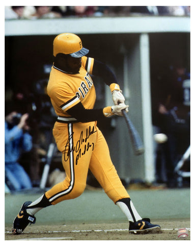 Bill Madlock Signed Pittsburgh Pirates 16x20 Photo w/Mad Dog (In Black)(SS COA)
