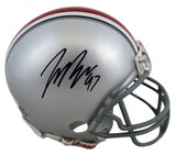Joey Bosa Signed Ohio State Buckeyes Mini-Helmet (Beckett COA)2016 #3 Pk Overall
