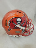 MIKE EVANS SIGNED TAMPA BAY BUCCANEERS FLASH SPEED AUTHENTIC HELMET BAS