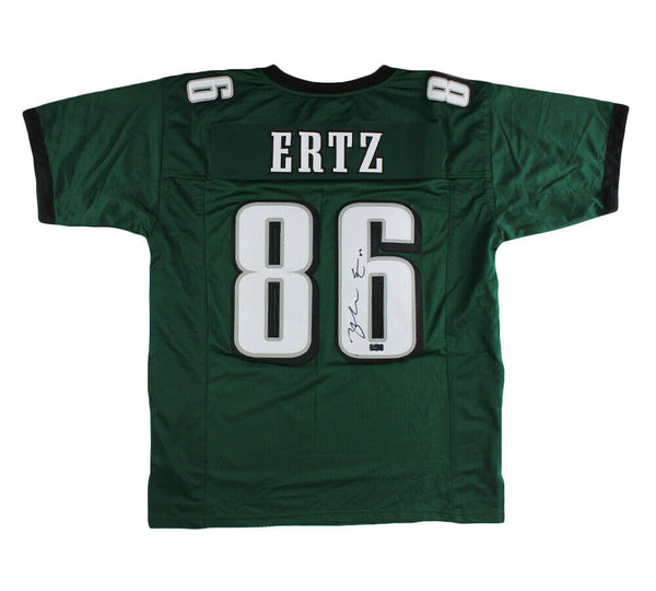 Zach Ertz Signed Philadelphia Custom Green Jersey